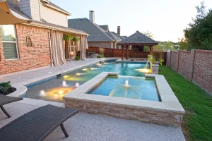 Pool spa.