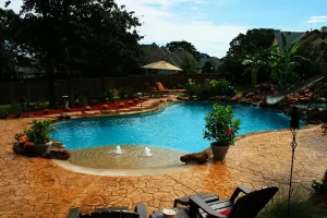 Natural pool.