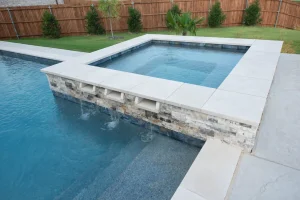 Pool spa.