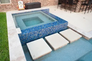 Pool spa.