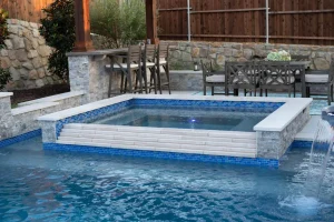 Pool spa.