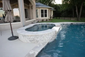 Pool spa.