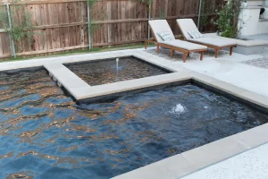 Pool spa.