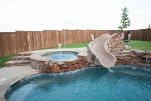 Pool spa.